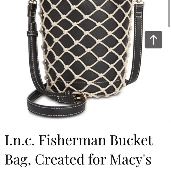 INC International Concepts Fisherman Bucket Bag - Picture 2 of 8